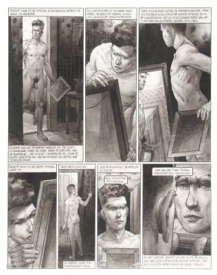 Lot 1397 - [Comics]. Matena, Dick (1943-2026). (De avonden. Vol.1, p.36). | misc / divers