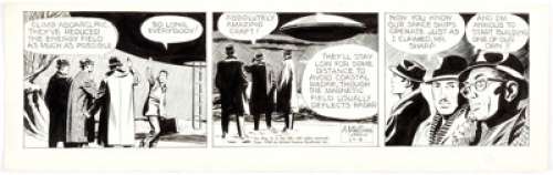 Al McWilliams Twin Earths Daily Comic Strip Original Art dated 1-6-60 (United Feature Syndicate, 1960).... | Heritage