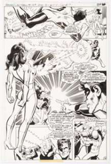 Joe Staton and Frank McLaughlin Green Lantern #129 Page 14 Original Art (DC, 1980).... | Heritage