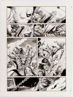 Joe Staton and Sonny Trinidad Deadly Hands of Kung Fu #31 Story Page 21 Iron Fist, White Tiger, and Shang-Chi Orig... | Heritage