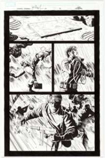 Jack Herbert Avengers/Invaders #12 Page 1 Original Art (Marvel, 2009)....