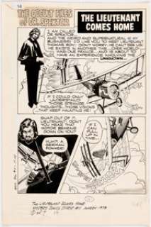 Dan Spiegle Mystery Comics Digest #11 Complete 7-Page Story "The Lieutenant Comes Home" Dr. Spektor Original Art (... (Total: 7 Original Art) | Heritage