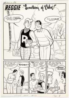 Bill Vigoda and Terry Szenics Archie Annual #13: "Something of Value!" Complete 6-Page Story Original Art - | Heritage