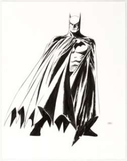 John Cassaday - Batman Illustration Original Art (undated).... | Heritage