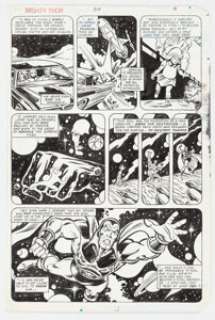 Keith Pollard and Dan Green Thor #314 Story Page 4 Original Art (Marvel, 1981).... | Heritage