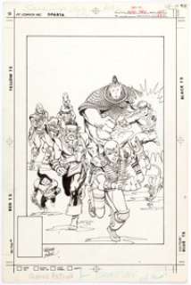 Marshall Rogers and John Byrne Atari Force Special #1 Cover Original Art (DC, 1986).... | Heritage