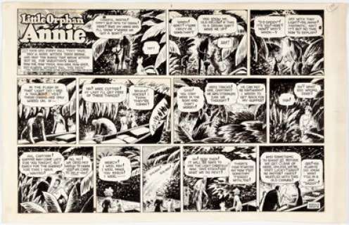 Harold Gray Little Orphan Annie Sunday Comic Strip Original Art dated 9-13-59 (News Syndicate Co., Inc., 1959).... | Heritage