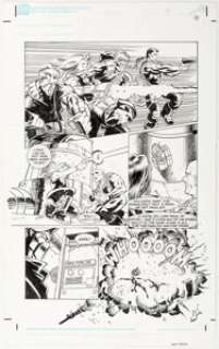 Tatsuya Ishida and Scott Reed GI Joe #4 Story Page 14 Original Art (Dark Horse, 1996)....