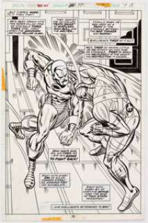 Arvell Jones and Chic Stone Iron Man #77 Splash Page 9 Original Art (Marvel, 1975).... | Heritage