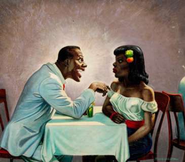 Russ Heath - African-American Couple Original Art (c. 1940s).... | Heritage