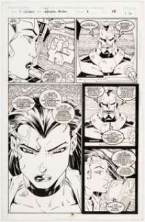 Roger Cruz, Renato Arlem, Tom Wegrzyn, and Others X-Calibre #2 Story Page 12 Original Art (Marvel, 1995)....