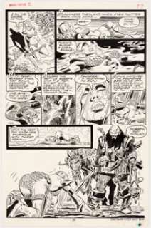 Frank Thorne Marvel Feature #2 Page 27 Original Art (Marvel, 1976).... | Heritage