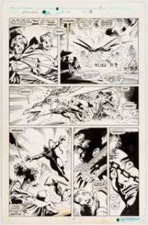 Alan Davis and Paul Neary Excalibur #17 Story Page 7 Original Art (Marvel, 1989).... | Heritage