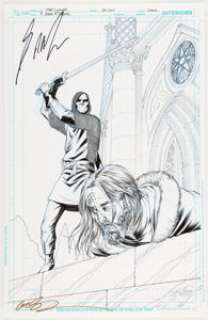 Mike S. Miller George R. R. Martin’s A Game of Thrones #21 Cover Original Art (Dynamite Entertainment, 2014).... | Heritage