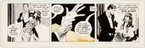 Al Williamson Secret Agent Corrigan Daily Comic Strip Original Art dated 11-22-68 (King Features Syndicate, 1968).... | Heritage