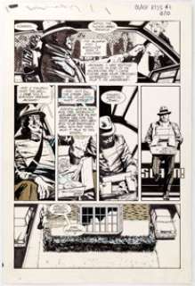  - Howard Chaykin Black Kiss #1 Story Page 4 Original Art (Vortex, 1988)....