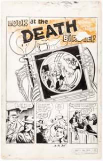 Harvey Artist All-New Comics #9 Splash Page Original Art (Harvey Comics, 1944).... | Heritage