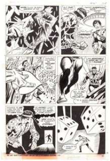 George Tuska and Billy Graham Hero for Hire #11 Story Page 15 Original Art (Marvel, 1973).... | Heritage