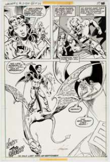 Mike Grell and Joe Rubinstein Warlord #15 Story Page 25 Original Art (DC, 1978).... | Heritage
