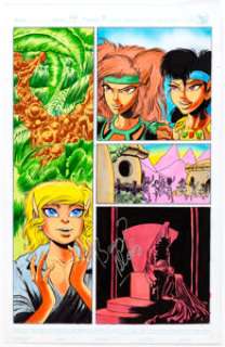  - Barry Blair ElfQuest: New Blood #14 Story Page 9 Original Art (WaRP Graphics, 1994)....