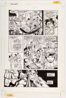José Luis Garcia-Lopéz Twilight #1 Page 7 Original Art (DC, 1990).... | Heritage