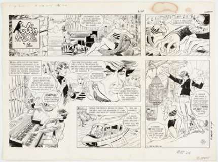 Bob Lubbers Robin Malone Sunday Comic Strip Original Art dated 2-4-68 (NEA Inc., 1968).... | Heritage