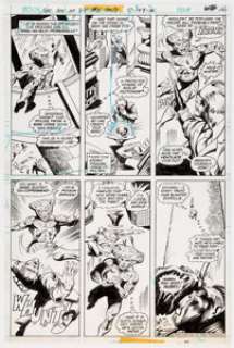 Pablo Marcos and Bob Smith Secret Society of Super-Villains #1 Page 16 Original Art (DC, 1976). ... | Heritage