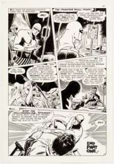 Jim Aparo The Phantom #32 Story Page 15 Original Art (Charlton, 1969). In a reversal of fortune, the Phantom finds his - | Heritage