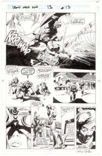 Gene Colan and Al Williamson Iron Man Annual #13 Story Page 13 Original Art (Marvel, 1992).... | Heritage