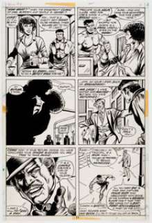 George Tuska and Billy Graham Hero for Hire #8 Story Page 8 Original Art (Marvel, 1973).... | Heritage