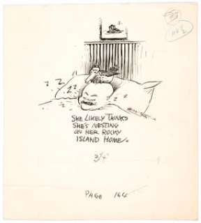 George Herriman archy and mehitabel Page 164 Illustration Original Art (Doubleday, 1927).... | Heritage