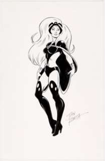 John Romita Sr. - Storm Pin Up Original Art (2004).... | Heritage