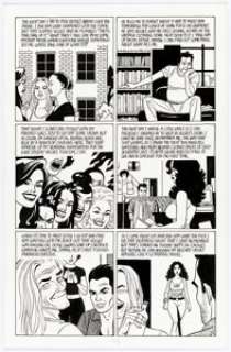Jaime Hernandez Love and Rockets V2#4 Story Page 6 Original Art (Fantagraphics, 2002).... | Heritage