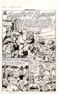 Superior Publishers Artist Journey Into Fear #16 Story Page 1 Original Art (Superior Publishers Limited, 1953).... | Heritage