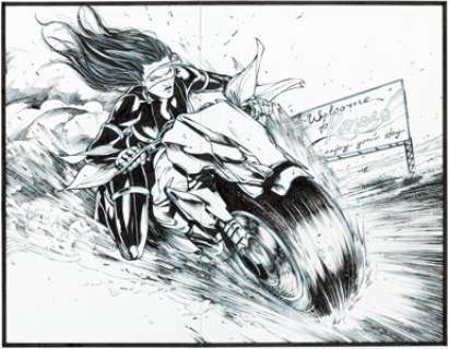 Marko Djurdjevic and Danny Miki Ultimate Hulk Annual #1 Internal Splash Original Art (Marvel Comics, 2008).... | Heritage