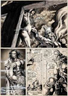  - Barry Smith and Tim Conrad The Savage Sword of Conan #16 Page 53 Original Art (Marvel, 1976)....
