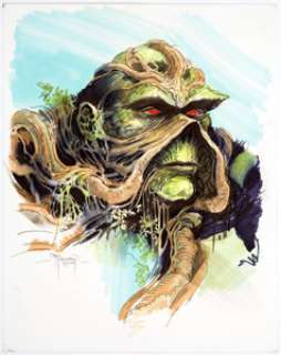 John Totleben - Swamp Thing Specialty Illustration Original Art (1984).... | Heritage