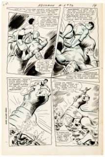Nick Cardy Aquaman #32 Story Page 10 Original Art (DC Comics, 1967).... | Heritage