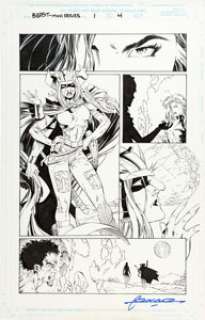 Cedric Nocon, Jaime Mendoza, and Hackshack Studios Beast #1 Story Page 4 Original Art (Marvel, 1997)....