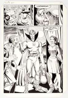 Steve Ditko The Fly #8 Story Page 5 Original Art (Archie, 1984). If you ever wanted to add a Steve Ditko page to - | Heritage