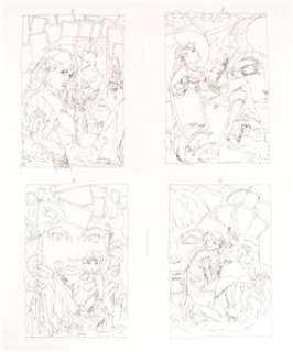 Michael Kaluta Madame Xanadu Preliminary Covers Original Art Group of 5 (DC Comics/Vertigo, c. 2009) Supernatural - | Heritage