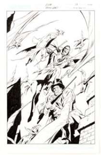 Jackson "Butch" Guice and Mike Perkins Ruse #23 Cover Original Art (CrossGen, 2003). Simon Archard is -