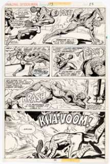 Ross Andru and Jim Mooney Amazing Spider-Man #173 Story Page 22 Original Art (Marvel, 1977).  After leaving DC - | Heritage
