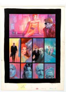 Joe Chiodo Daredevil/Black Widow: Abattoir Graphic Novel Story Page 14 Original Art (Marvel Comics, 1993).... | Heritage