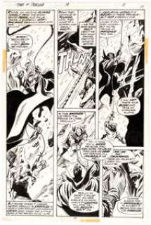 Gene Colan and Tom Palmer Tomb of Dracula #19 Story Page 11 Original At (Marvel, 1974). Rachel Van Helsing and - | Heritage