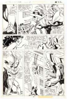 Mike Vosburg and Frank Springer The Savage She-Hulk #17 Story Page 17 Original Art (Marvel, 1981).... | Heritage