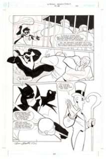 Tim Levins and Terry Beatty Batman: Gotham Adventures #28 Page 20 Original Art (DC, 2000).  Batman, Robin (Tim -