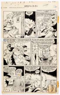 Matt Baker and John Forte (art team attributed) Rangers Comics #44 Story Page 2 Glory Forbes Original Art (Fiction - | Heritage