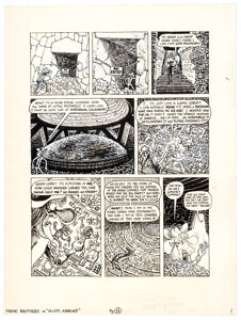 Gilbert Shelton and Paul Mavrides The Fabulous Furry Freak Brothers in ’The Idiots Abroad’ Story Page 14 Original ... | Heritage