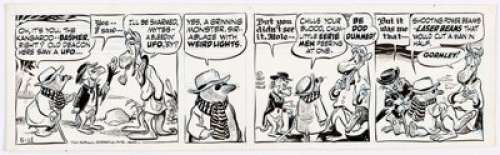 Walt Kelly Pogo Daily Comic Strip Original Art dated 5-11-67 (The Hall Syndicate, 1967). ... | Heritage